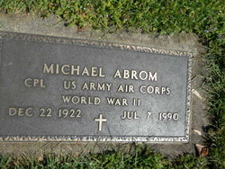 ABROM MEMORIAL, ABROM, MICHAEL